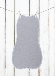 Săculeț Swaddle pentru infașat, din bumbac + căciulița – Second step GRI inchis /deschis - Img 3