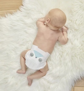 Scutece Hipoalergenice Eco Kit&Kin, Marimea 1, 2-5 kg, 38 buc - Img 2