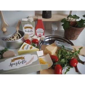 Set de paste - jucării lemn - Img 2