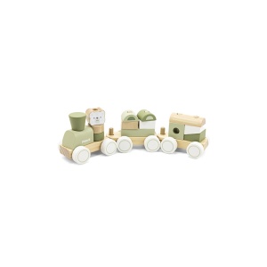 Trenuleț modular cu animale, colecția Green