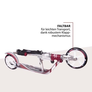 Trotinetă HUDORA BigWheel® 205 - magenta - Img 3