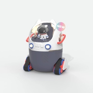 Umidificator cu lampă de veghe, Navă spațială - Humybot