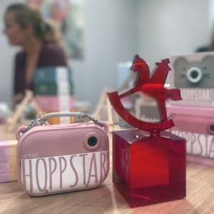 Aparat foto digital pentru copii cu funcție de printare instant- Hoppstar Artist Pink Blush - Img 12