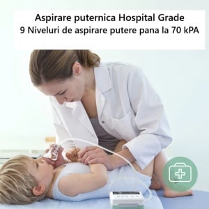 Aspirator nazal electric cu sunete și baterie durabilă - Hospital grade - Img 3