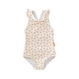 Costum de baie fete, anti-UV - Olives