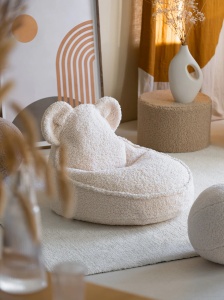 Cream White Bear Beanbag - Img 4