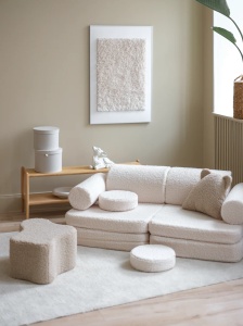 Cream White Settee - Img 4