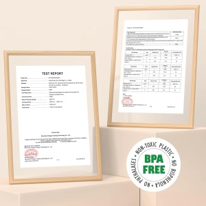 Recipient din sticlă pentru stocare lapte matern sau pregătirea formulei- Verde Momcozy - Img 7