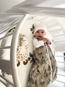 Sac de dormit Newborn - Jungle Pink 0-4 luni 2,5 TOG - Img 3