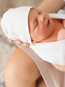 Set pentru nou-născuți – Sac de dormit și căciuliță din bumbac organic - Img 2
