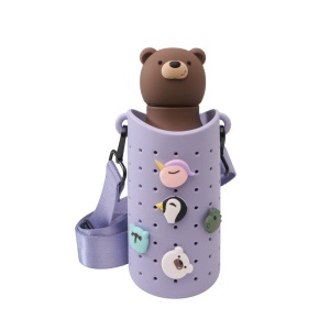 Sticlă termos din oțel inoxidabil Bestie - Brown Bear - Img 4