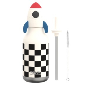 Sticlă termos din oțel inoxidabil Bestie - Rocketship - Img 3