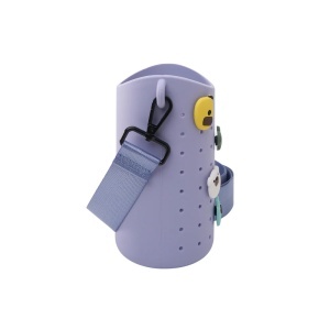 Suport de silicon pentru sticlă - Bestie Sling Purple - Img 3