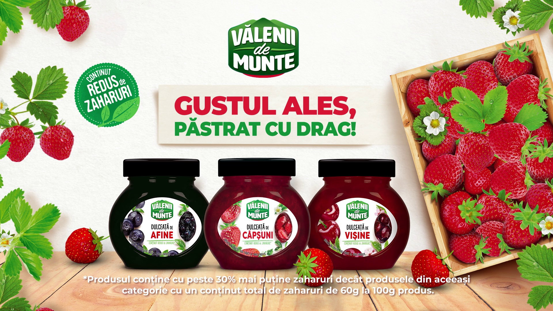 Dulceață de căpșuni 240g