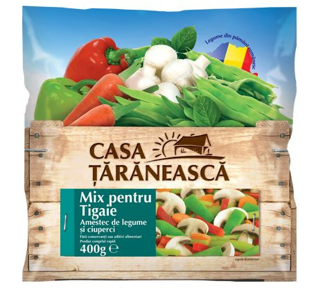 Amestec De Legume Congelate Mix Pentru Tigaie CASA TARANEASCA 400g Amestec De Legume Congelate Mix Pentru Tigaie CASA TARANEASCA 400g