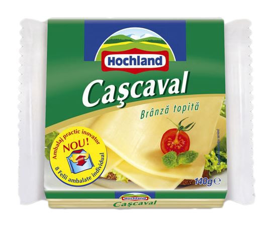 Branza Topita Feliata Cu Cascaval Hochland 140g