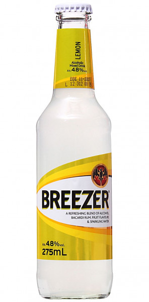 BACARDI Breezer Lime 5% Rom cu Suc de Lamaie 275ml - 220840