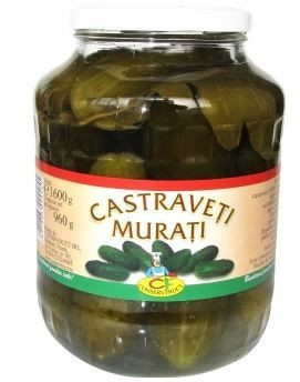 Castraveti Murati in Saramura CONSERVFRUCT 1600g