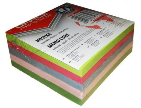 Cub Hartie Color Rezerva 85x85mm 500File
