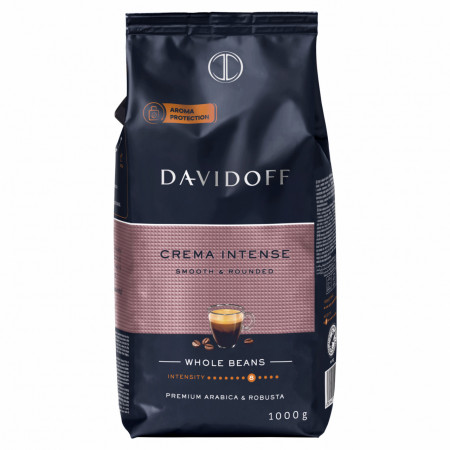 DAVIDOFF Crema Intense Smooth & Rounded Cafea Boabe 1Kg
