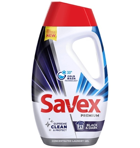 Detergent Lichid Automat pentru Rufe Colorate Gel SAVEX Color 1.8L - 40 Spalari