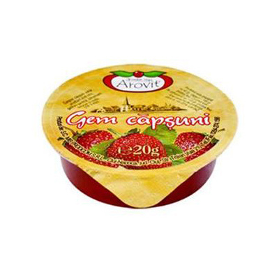 Gem de Capsuni Portionat AROVIT 40buc x 20g