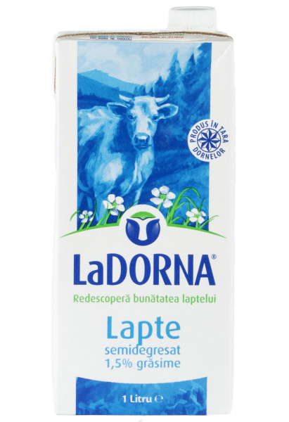 * Lapte UHT 1.5% LA DORNA 1L