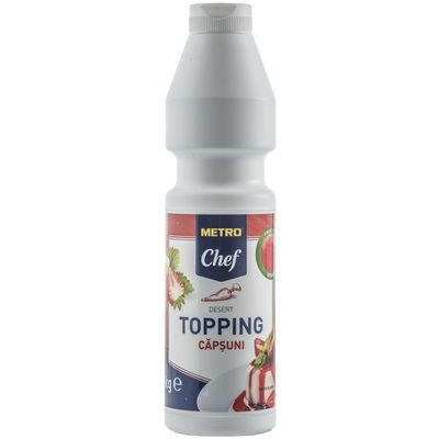 M. CHEF Topping cu Aroma de Capsuni 1Kg