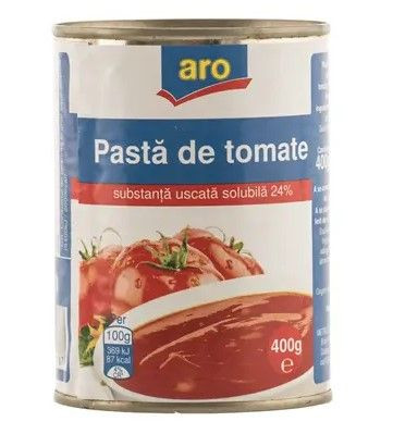 Pasta de Tomate 24% ARO csv. 400g