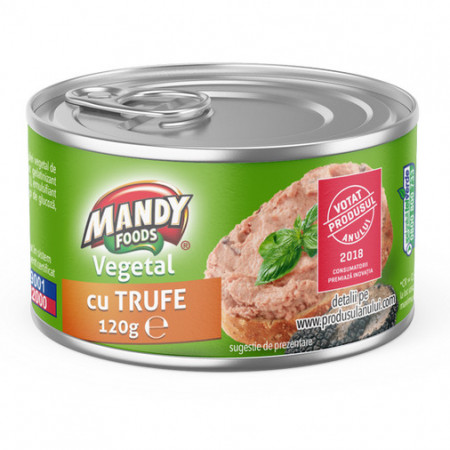 Pate Vegetal cu Trufe MANDY 120g