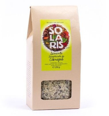 Seminte Decorticate de Canepa SOLARIS 150g