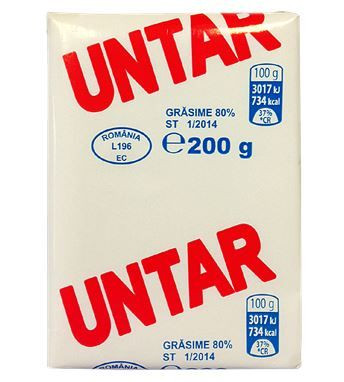 Amestec de Grasimi Tartinabile UNTAR 80% 200g