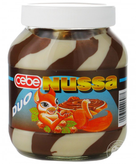 Crema Tartinabila NUSSA CEBE Duo 750g