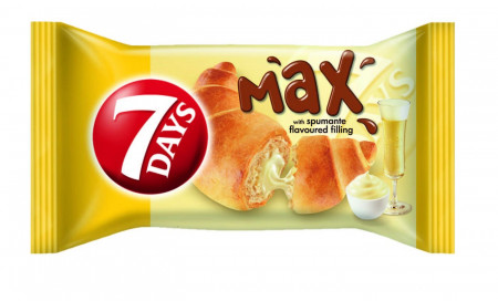 Croissant 7 DAYS Max Crema de Sampanie 110g