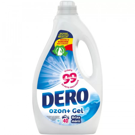 Detergent Lichid Automat pentru Rufe DERO Ozon+ Briza Marii 2L - 40 Spalari