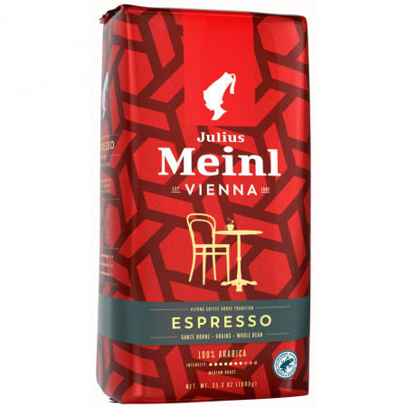 JULIUS MEINL Espresso Vienna Coffe House Tradition, Medium Roast, Cafea Boabe 1Kg