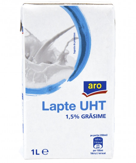 Lapte UHT 1.5% ARO 1L