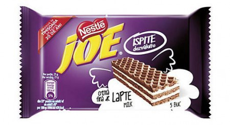 Napolitane cu Crema de Lapte JOE 8x42g