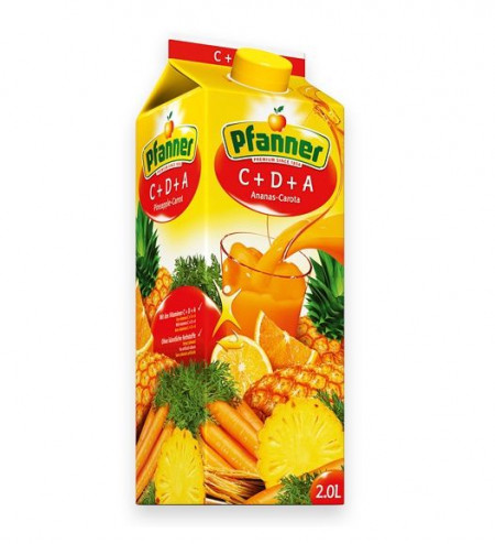 PFANNER cu Vitamine C+D+A 2L