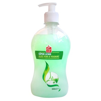 Sapun Lichid FINE LIFE Iaurt & Aloe 500ml