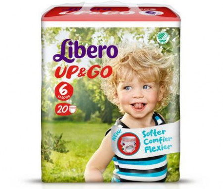 Scutece LIBERO Up&Go 6 12-20kg 20buc