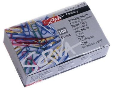 Agrafe Colorate 50mm SCRIBANT 2x100buc