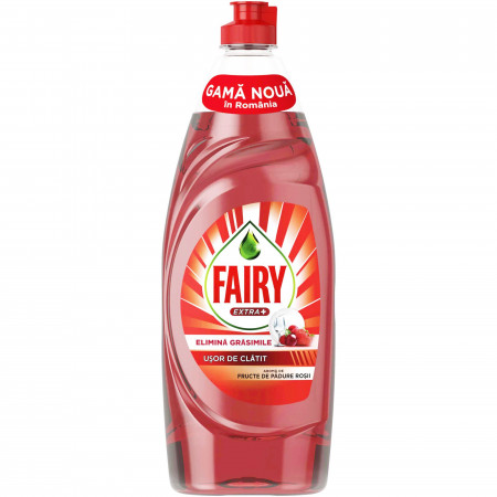 Detergent de Vase FAIRY Extra+ Fructe de Padure 650ml