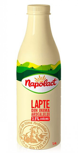 Lapte 3.5% NAPOLACT 1.5L