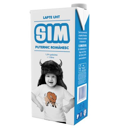 LAPTE UHT 1.5% SIM 1L