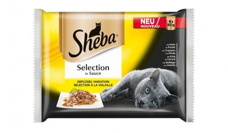 Mancare Umeda pentru Pisici SHEBA Selection 6x85g