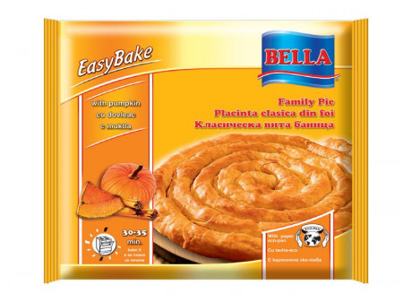 Placinta cu Dovleac Congelata BELLA 800g