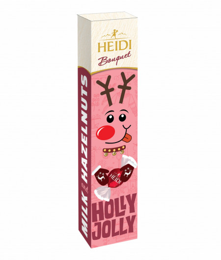 Praline cu Alune de Padure HEIDI Bouquet Holly Jolly 70g