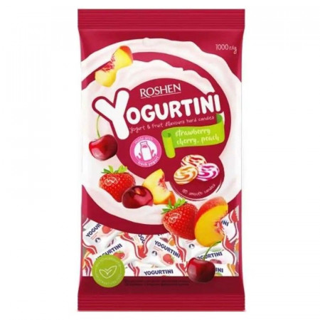ROSHEN Dropsuri cu Gust de Iaurt si Fructe Yogurtini 1kg