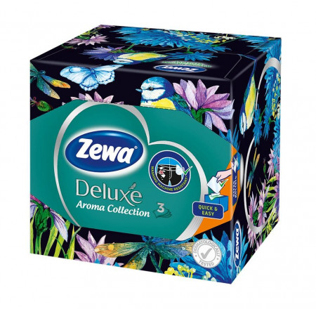 Servetele Batiste Pop-Up ZEWA Pop-Up Cub 3 straturi Cutie 60buc